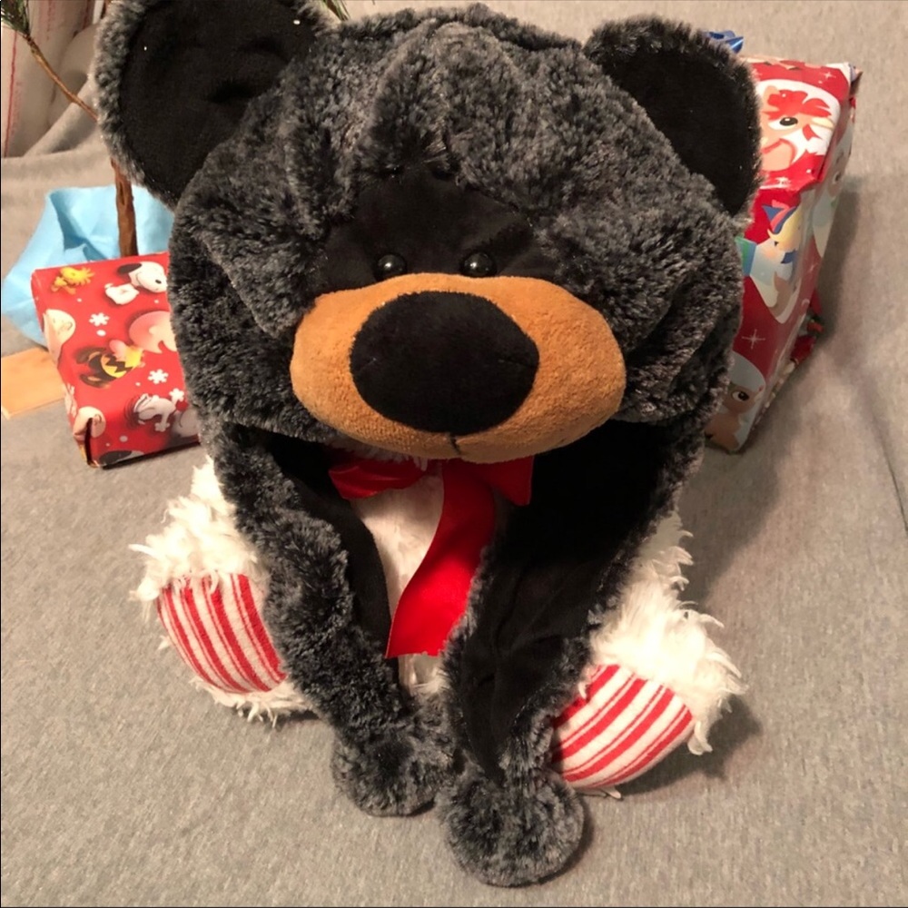 New Bear Cartoon Animal Plush Hat for Kids